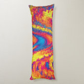 Hippie Wirbel....... Seitenschläferkissen (Rückseite (Vertikal))