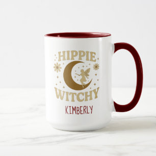 Hippie Witchy Moon & Fairy Unisex Tasse