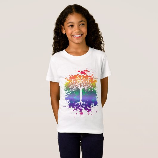 Hippiebaum T-Shirt (Vorne ganz)