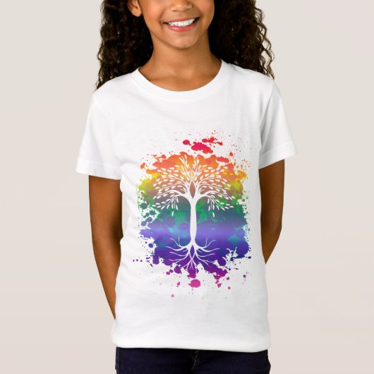 Hippiebaum T-Shirt (Vorderseite)