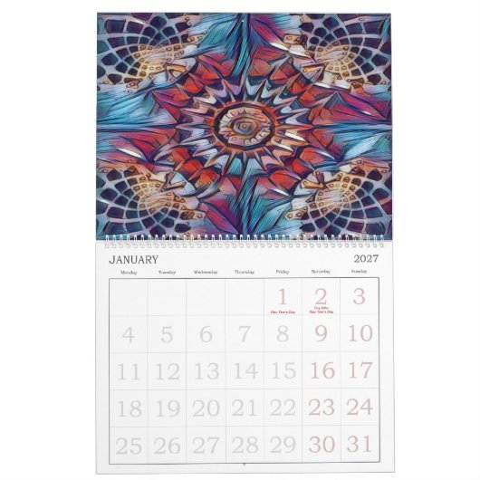 HippieClecticHope 22-23 NZ Calendar Kalender (Jan 2027)