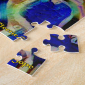 HippieClecticHope auf CrFl 18-6 (Kinder 11" x 14") Puzzle (Seite)