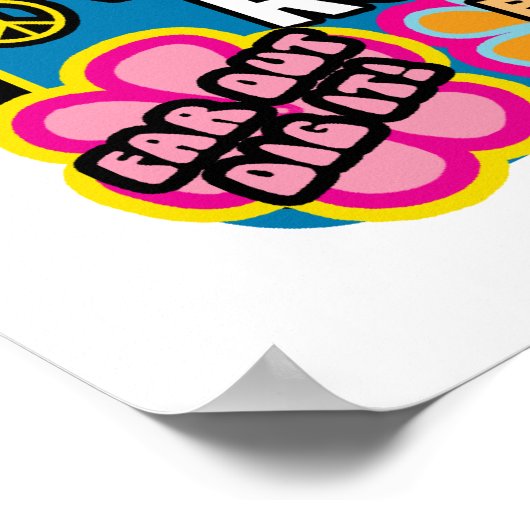 Hippiefest Concert Poster (Ecke)