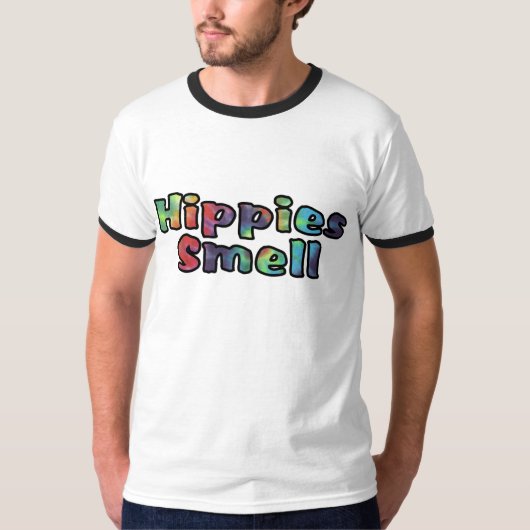 Hippies-Geruch T-Shirt (Vorderseite)