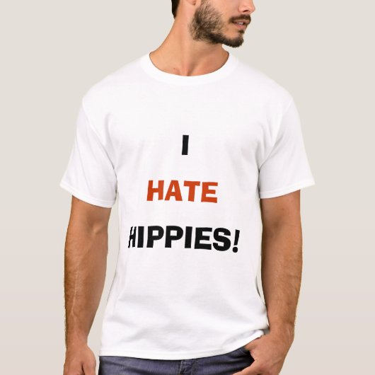 Hippies T-Shirt (Vorderseite)