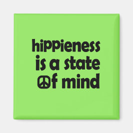 Hippiness ist ein Staat des Geistesmagneten Magnet