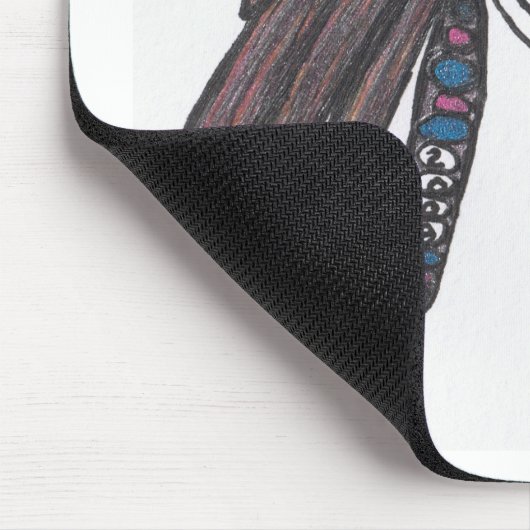 HippiPunkChick Mousepad (Ecke)