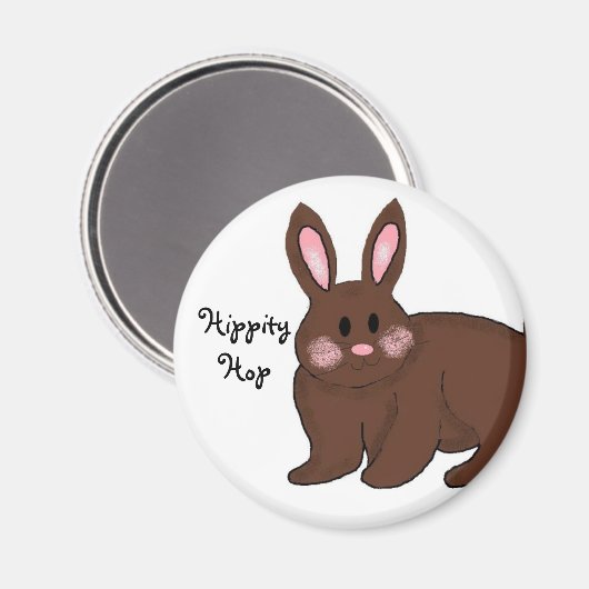 Hippity Hop Magnet (Vorderseite/Rückseite)