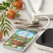 Hippity Hop Oster Schlüsselanhänger (Vorderseite rechts)