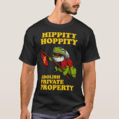 Hippity Hoppity Abolish Private Property Essential T-Shirt (Vorderseite)