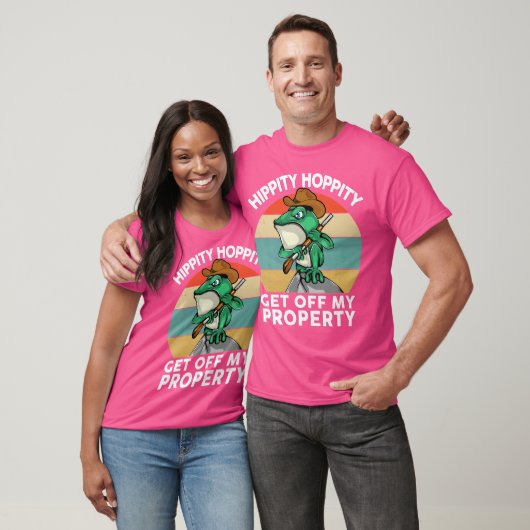 Hippity Hoppity entfernen Sie meine Eigenschaft al T-Shirt (Unisex)