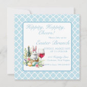 Hippity, Hoppity, Fröhlichkeit! Einladung zu Oster (Vorderseite)