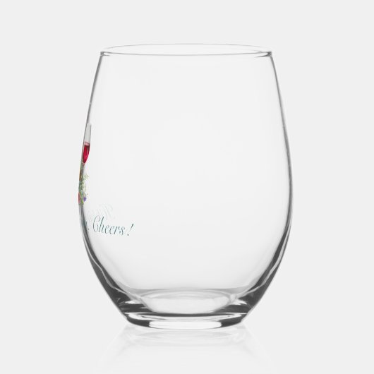 Hippity, Hoppity, Fröhlichkeit! Trinkbehälter Set Weinglas Ohne Stiel (Links)