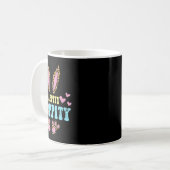Hippity Hoppity Osterfest Bunny Egg Jagd Rabbit Sp Kaffeetasse (Vorderseite Links)