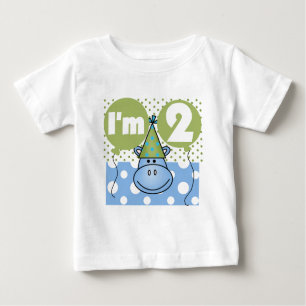 Hippo 2. Geburtstag - Hemden und Geschenke Baby T-shirt