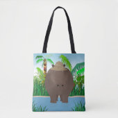 Hippo Allover Tasche (Vorderseite)