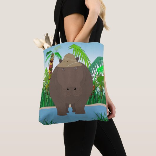 Hippo Allover Tasche (Von Nahem)