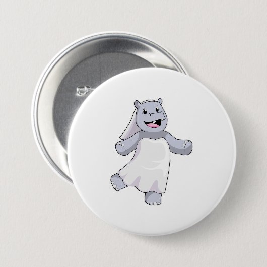 Hippo als Brücke mit Veil Button (Vorne & Hinten)