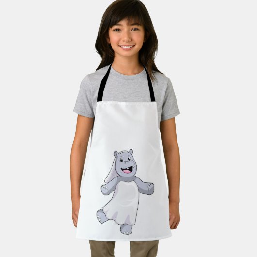 Hippo als Brücke mit Veil Schürze (Insitu)