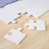 Hippo als Polizeibeamter mit Polizeihut Puzzle (Seite)