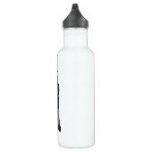 Hippo als Sekretär mit Notepad & Pen Edelstahlflasche (Rechts)