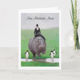 Hippo and Penguins Karte