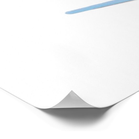 HIPPO ARTIST Poster von Sandra Boynton (Ecke)