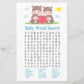 Hippo Baby Shooter Word Search Game (Vorderseite)