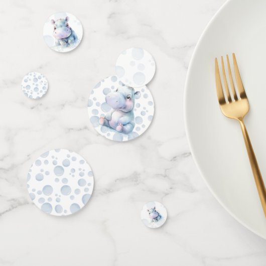 Hippo Baby Shower Confetti Konfetti (Gruppe)
