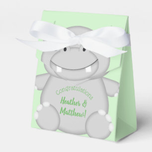 Hippo Baby Shower Geschenkschachtel