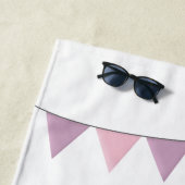 Hippo Ballerina Beach Handtuch (Beispiel)