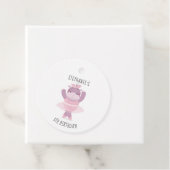 Hippo Ballerina Geschenkanhänger (Beispiel)