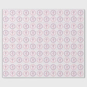 Hippo Ballerina Geschenkpapier (Flach)