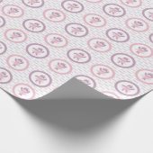 Hippo Ballerina Geschenkpapier (Ecke)