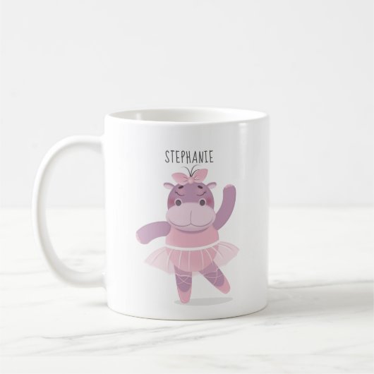 Hippo Ballerina Kaffeetasse (Links)