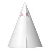 Hippo Ballerina Party Hat Partyhütchen (Rückseite)