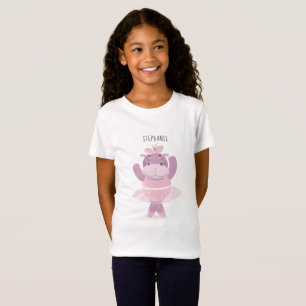 Hippo Ballerina T-Shirt