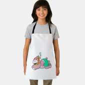 Hippo beim Tauchen mit Schnorchel Schürze (Insitu)