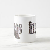 Hippo-Bild-Logo mit Hippos, Kaffeetasse (Mittel)