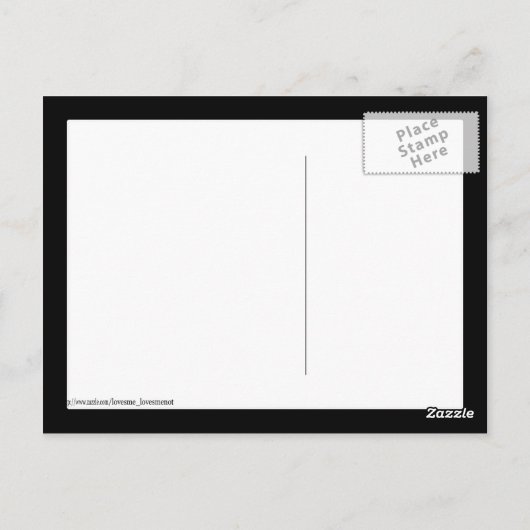 Hippo & Bird Postkarte (Rückseite)