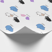 Hippo Birdies Two Ewes Geschenkpapier (Ecke)