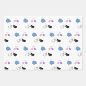 Hippo Birdies Two Ewes Geschenkpapier Set (Vorderseite 3)