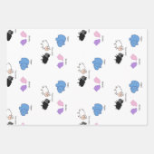 Hippo Birdies Two Ewes Geschenkpapier Set (Vorderseite 2)