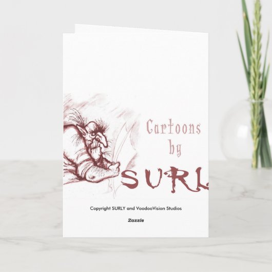 HIPPO BIRTHDAY KARTE (Rückseite)