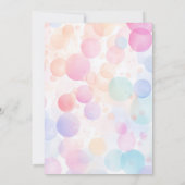 Hippo Birthday Party Einladung (Rückseite)