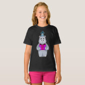 Hippo Birthday Party hat T-Shirt (Vorne ganz)