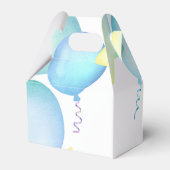 Hippo Birthday Weichblau Geschenkschachtel (Rückseite)