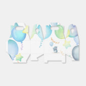 Hippo Birthday Weichblau Geschenkschachtel (Ungefaltet)