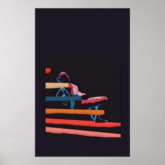 Hippo-Campus-Ästhetik Poster (Vorne)