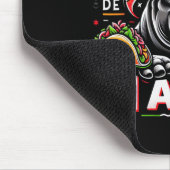 Hippo Cinco De Mayo Funny Mexico Hippopotamus Funn Mousepad (Ecke)
